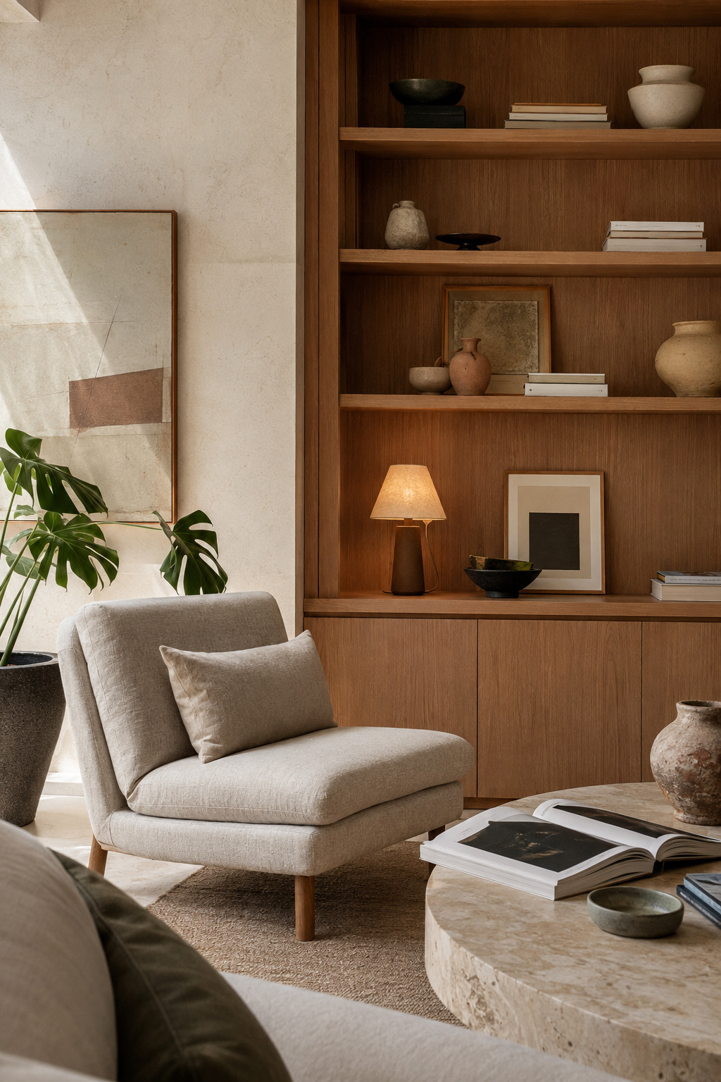 Quiet interior detail